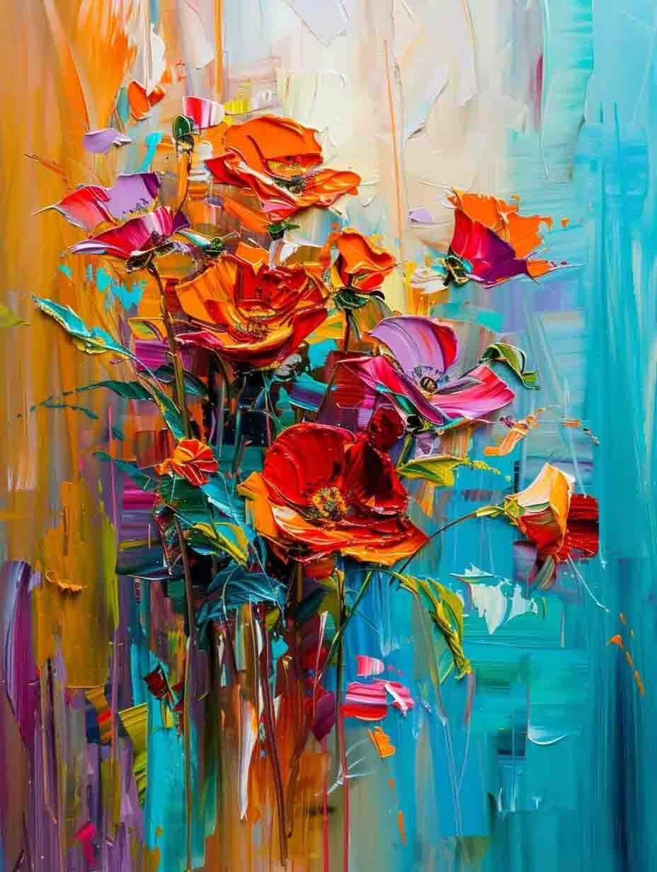 数字塗り絵 家 数字油絵 花 ペイントバイナンバー 大人用 子供 手塗り